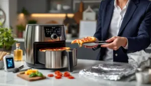how to reheat pizza in air fryer